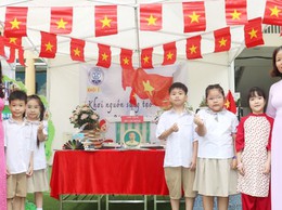 Ngày hội STEM - Sách - Công nghệ ở Kiến Hưng:Khơi nguồn sáng tạo, lan tỏa văn hóa đọc