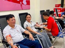 Phúc Thọ: Tiếp nhận 374 đơn vị máu trong đợt hiến máu tình nguyện đầu năm 2026