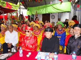 Thôn Phú Mỹ long trọng tổ chức Lễ đón nhận Bằng xếp hạng Di tích lịch sử - văn hóa cấp Thành phố đối với Đền Phú Trinh