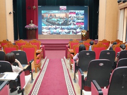 Xã An Khánh tiếp sóng hội nghị đánh giá kết quả khắc phục các “điểm nghẽn” về an toàn thực phẩm và triển khai “Tháng hành động vì An toàn thực phẩm” năm 2026