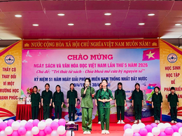 Ngày sách và Văn hóa đọc Việt Nam lần thứ 5 năm 2026tại Trường Tiểu học Tân Lập B