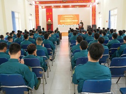 Ban Chỉ huy Quân sự xã Thuận An khai mạc huấn luyện dân quân cơ động năm 2026