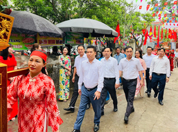 Khai mạc Lễ hội truyền thống Làng Hiệp Lộc