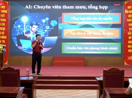 Xã Mỹ Đức nâng cao kỹ năng ứng dụng công nghệ trí tuệ nhân tạo (AI) trong hoạt động công vụ