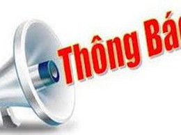 Thông báo tuyển sinh 