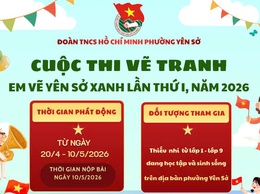  PHÁT ĐỘNG CUỘC THI VẼ TRANH

