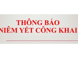 Thông báo niêm yết danh sách công khai kết quả kiểm tra hồ sơ đăng ký, cấp GCN QSD đất (lần đầu) 