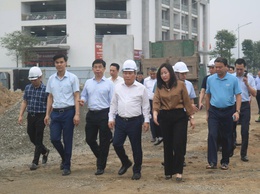 Chủ tịch UBND thành phố Hà Nội kiểm tra tiến độ dự án nâng cấp, mở rộng đường 70