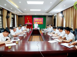 Phú Cát giao ban Ban Chỉ đạo GPMB, quyết liệt đẩy nhanh tiến độ các dự án trọng điểm