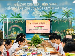 QUỐC OAI SÔI NỔI HƯỞNG ỨNG NGÀY SÁCH VÀ VĂN HÓA ĐỌC VIỆT NAM 2026: LAN TỎA TRI THỨC, KHƠI DẬY KHÁT VỌNG PHÁT TRIỂN