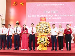 Đại hội Hợp tác xã Nông nghiệp Quảng Bị nhiệm kỳ 2026–2031 thành công tốt đẹp