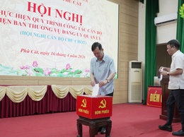 Phú Cát: Kiện toàn, bổ sung nhân sự Ban Chấp hành và Ban Thường vụ Đảng ủy nhiệm kỳ 2025–2030