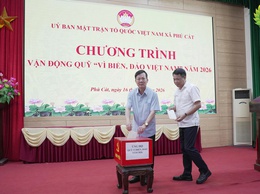 Phú Cát: Phát động ủng hộ Quỹ 