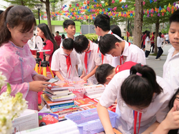Trường THCS Trần Duy Hưng gửi gắm thông điệp “Từ những trang sách đến khoảng lặng trong tim” tại Ngày sách và văn hoá đọc năm 2026