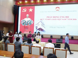 Phường Hà Đông phát động ủng hộ Quỹ “Vì biển, đảo Việt Nam” năm 2026