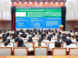 Phường Hà Đông tập huấn ứng dụng trí tuệ nhân tạo AI trong hoạt động giáo dục mầm non