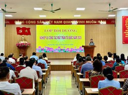 Mặt trận phường Tương Mai: Bồi dưỡng nghiệp vụ công tác mặt trận tổ quốc năm 2026 - Để mỗi cán bộ mặt trận là người tiên phong trong chuyển đổi số