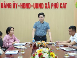 XÃ PHÚ CÁT: SIẾT CHẶT QUẢN LÝ, QUYẾT TÂM CHUẨN HÓA BỮA ĂN BÁN TRÚ TRONG TRƯỜNG HỌC