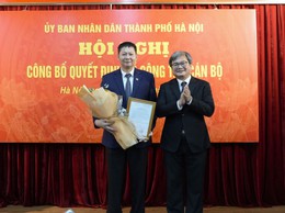 Công bố Quyết định bổ nhiệm Giám đốc Trung tâm Phục vụ hành chính công thành phố Hà Nội