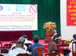 Thượng Phúc tăng cường phòng, chống tác hại của thuốc lá