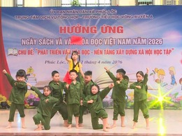 Hưởng ứng Ngày sách và Văn hóa đọc Việt Nam năm 2026 trên địa bàn xã