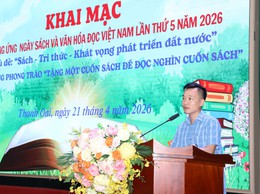 Thanh Oai sôi nổi hưởng ứng Ngày sách và văn hoá đọc Việt Nam năm 2026