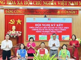 Phúc Lộc ký kết thoả thuận liên ngành thực hiện chính sách tín dụng phát triển nông nghiệp, nông thôn