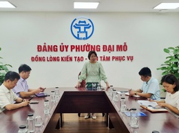 Ban Kinh tế - Ngân sách Hội đồng nhân dân phường giao ban công tác quý I, triển khai nhiệm vụ quý II năm 2026