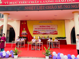 Trường Tiểu học Tân Hội A tổ chức Ngày Sách và Văn hóa đọc Việt Nam lần thứ 5 năm 2026