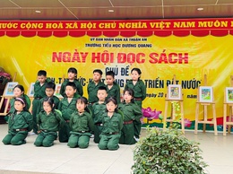Các trường học sôi nổi hưởng ứng Ngày sách và văn hóa đọc Việt Nam