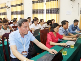 Hội nghị tập huấn, hướng dẫn sử dụng các phần mềm của Đảng trên môi trường điện tử.