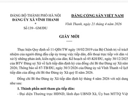 ĐẢNG ỦY XÃ VĨNH THANH