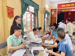 Xã Chương Dương 95 hộ dân thôn Hướng Dương được nhận tiền bồi thường, hỗ trợ giải phóng mặt bằng phục vụ dự án Khu đô thị thể thao Olympic