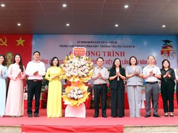 Rộn ràng Ngày hội Sách và Văn hóa đọc Việt Nam lần thứ 5 năm 2026 tại trường Tiểu học Quảng Bị