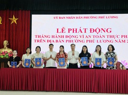 Phường Phú Lương tổ chức Lễ phát động “Tháng hành động vì An toàn thực phẩm” năm 2026