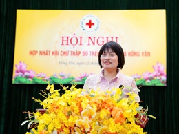 Hội Nghị Công Bố Quyết Định Hợp Nhất Hội Chữ Thập Đỏ Xã Hồng Vân