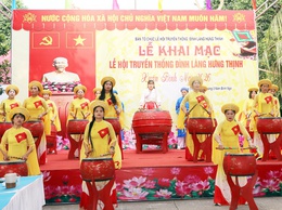 Khai mạc Lễ hội truyền thống Đình Hưng Thịnh