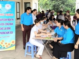 Chăm sóc sức khỏe người lao động: món quà ý nghĩa chào mừng tháng công nhân 2026