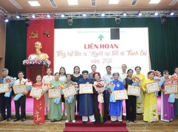 Liên hoan Tiếng hát Dân ca Người cao tuổi xã Thanh Oai năm 2026 thành công tốt đẹp