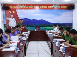 VIỆN KIỂM SÁT NHÂN DÂN KHU VỰC 9 TP HÀ NỘI TRỰC TIẾP KIỂM SÁT CÔNG TÁC THI HÀNH ÁN HÌNH SỰ TẠI UBND XÃ BA VÌ