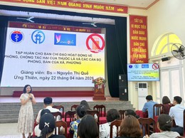 Ứng Thiên Tổ Chức Tập Huấn Phòng, Chống Tác Hại Của Thuốc Lá Năm 2026