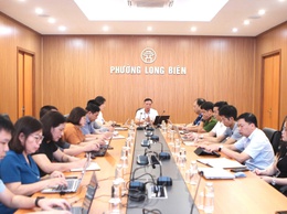 Hội đồng nhân dân phường Long Biên họp triển khai hoạt động giám sát lĩnh vực giáo dục