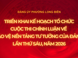 Phát động cuộc thi chính luận về bảo vệ nền tảng tư tưởng của Đảng lần thứ Sáu, năm 2026
