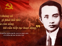 Tuyên truyền Kỷ niệm 120 năm Ngày sinh đồng chí Hà Huy Tập