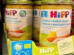 Cảnh báo sản phẩm Thực phẩm ăn dặm HiPP
