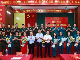 Khối thi đua số 19, Bộ Tư lệnh Thủ đô Hà Nội tổ chức thành công Hội thi báo cáo viên giỏi