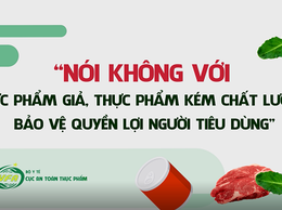 Thông điệp Tháng hành động vì An toàn thực phẩm năm 2026