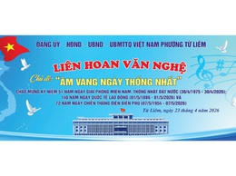 Chương trình nghệ thuật “ Âm vang Ngày thống nhất”