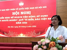 UB MTTQ VIỆT NAM XÃ NỘI BÀI PHÁT ĐỘNG ỦNG HỘ QUỸ “VÌ BIỂN ĐẢO VIỆT NAM” NĂM 2026