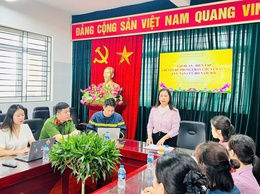 Trường mầm non Cổ Nhuế 2 tổ chức tập huấn, diễn tập chuyên đề “Phòng cháy chữa cháy và cứu nạn cứu hộ” năm 2026